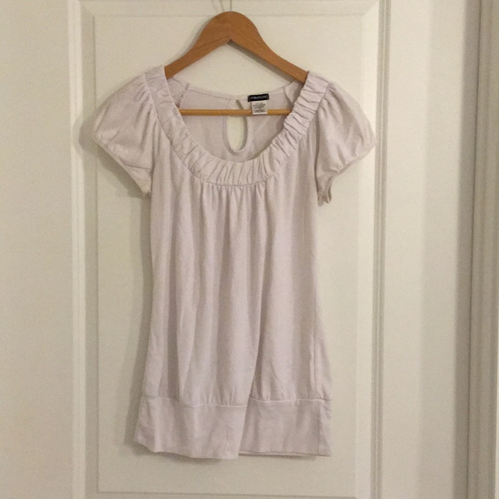 Maurice’s White Blouse